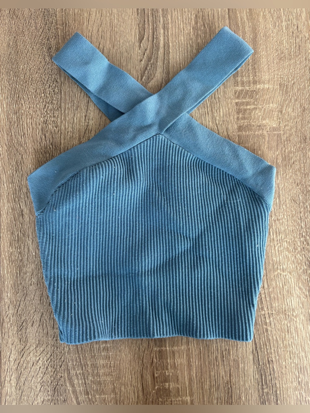 Babaton Blue Knit Top